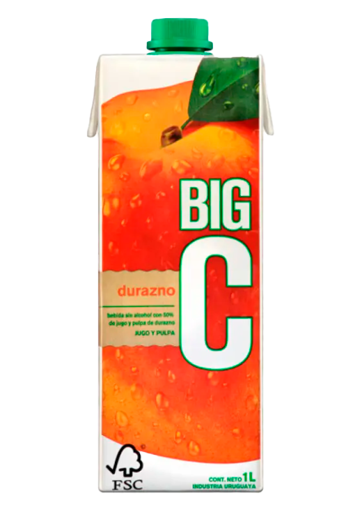 Jugo Big C-Durazno 1Lt
