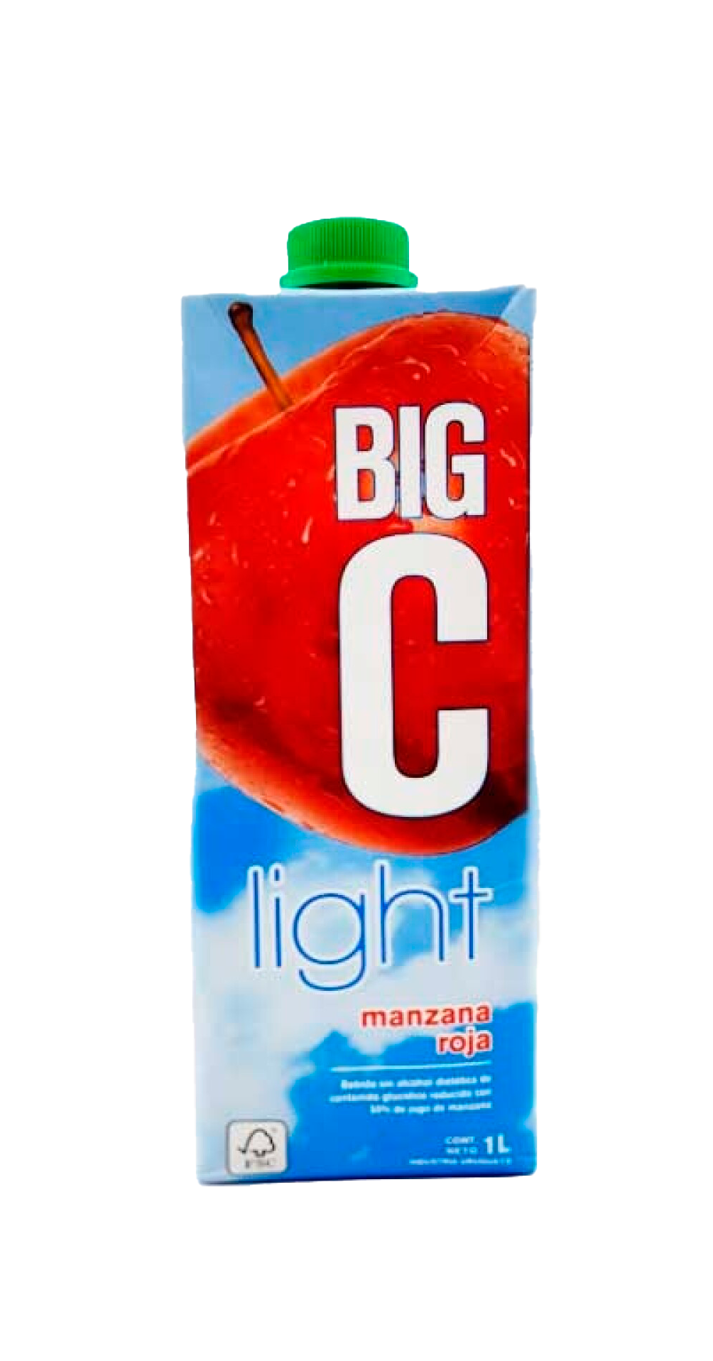 Jugo Big C-Manzana Light 1Lt