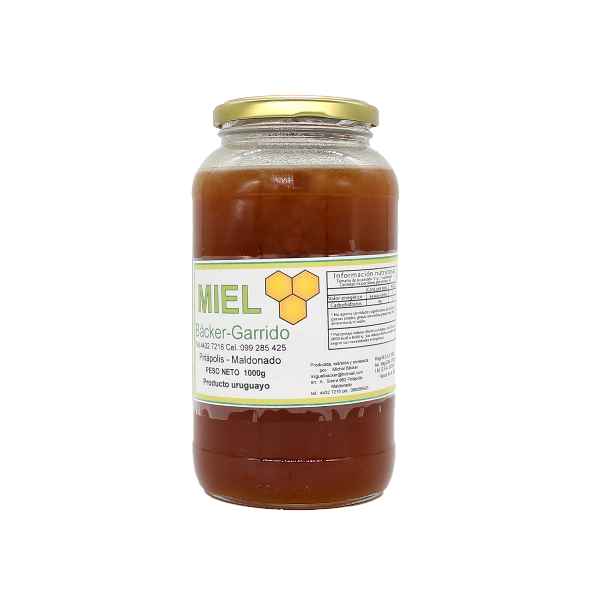 Miel Bäcker-Garrido 1Kg