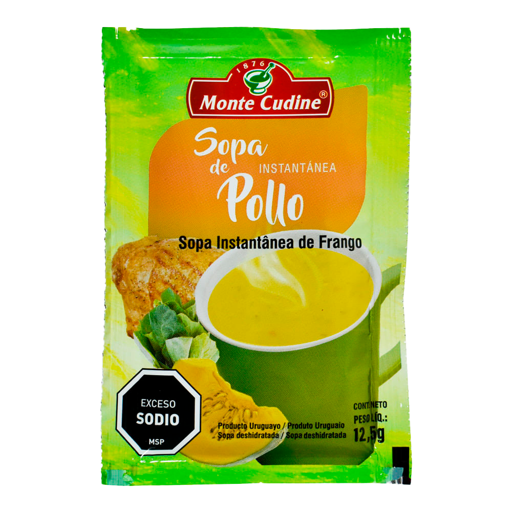 Sopa Inst. Pollo Monte Cudine