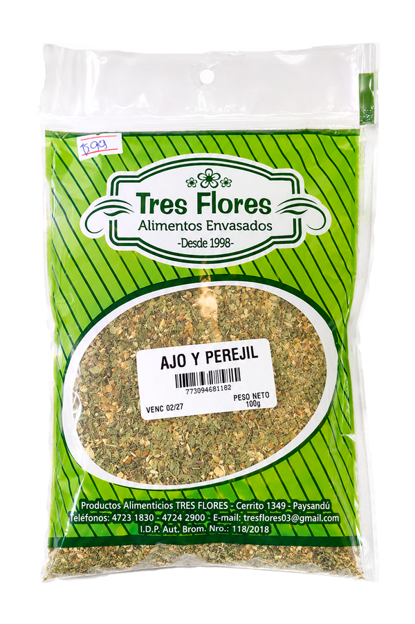 Ajo Y Perejil 100Gr