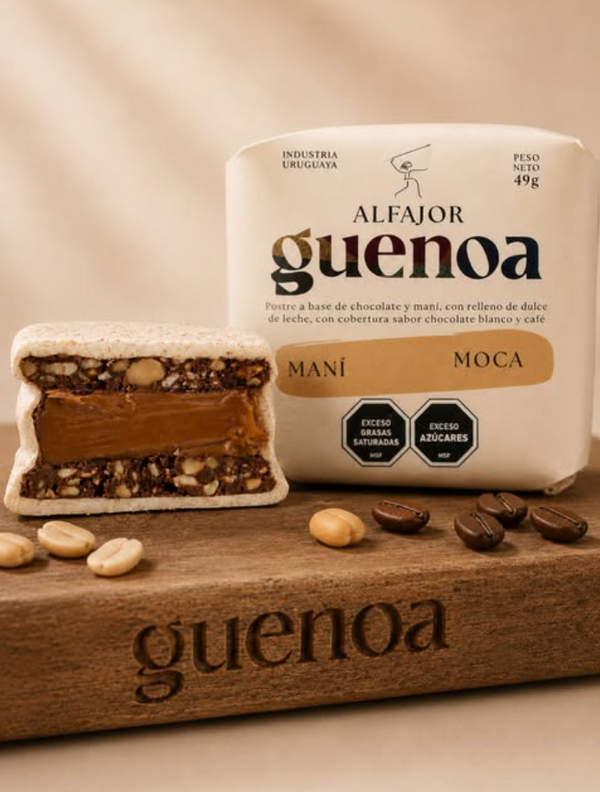 Alfajor Moca Guenoa