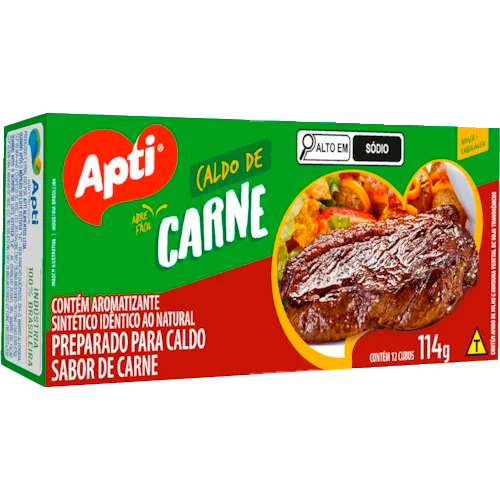 Caldo Apti Sabor Carne 2 Cubos
