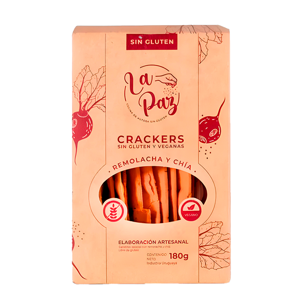Crackers Remolacha Y Chía