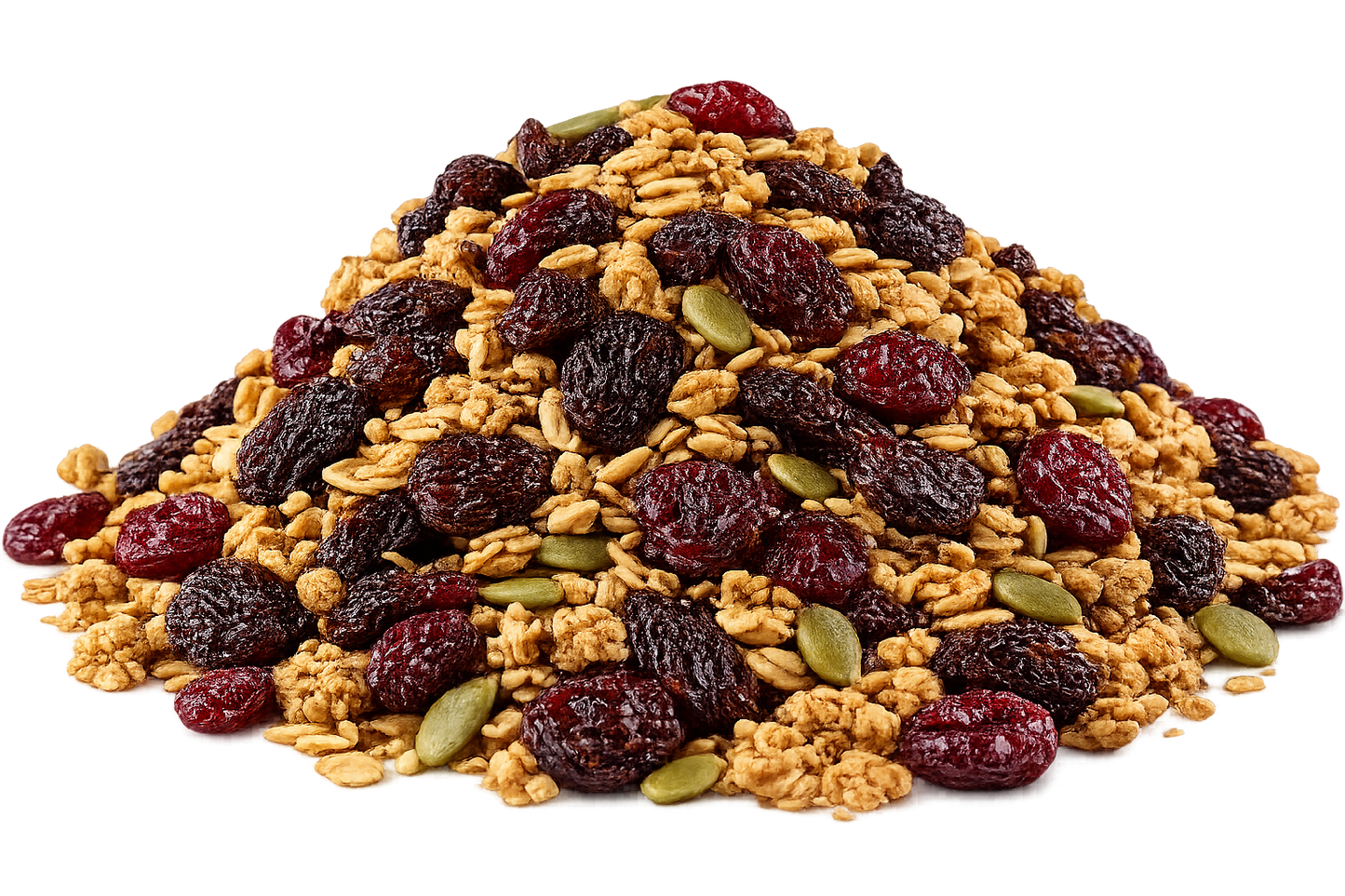 Granola Crujiente con Pasas de Uva