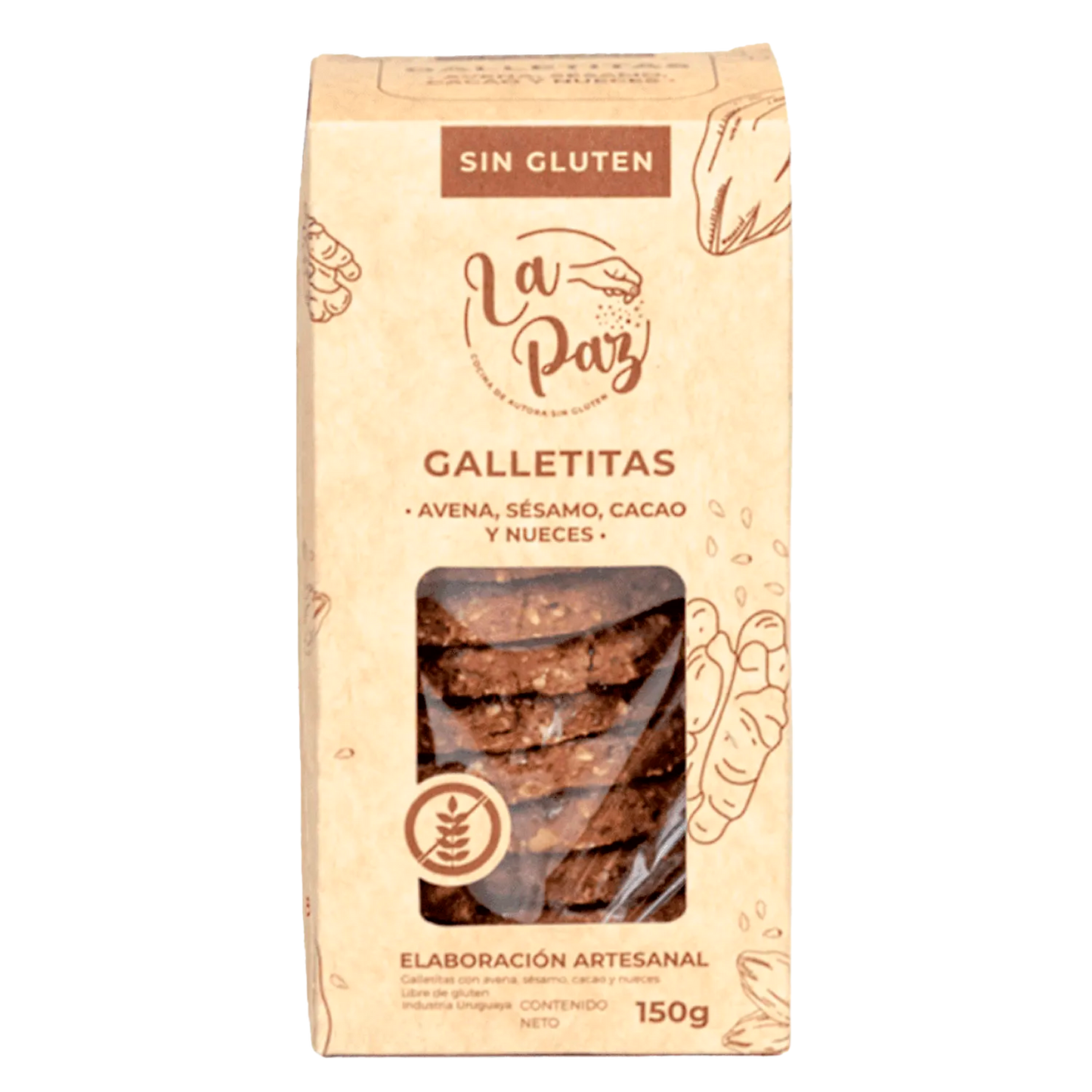 Galletitas Avena/Cacao/Nuez