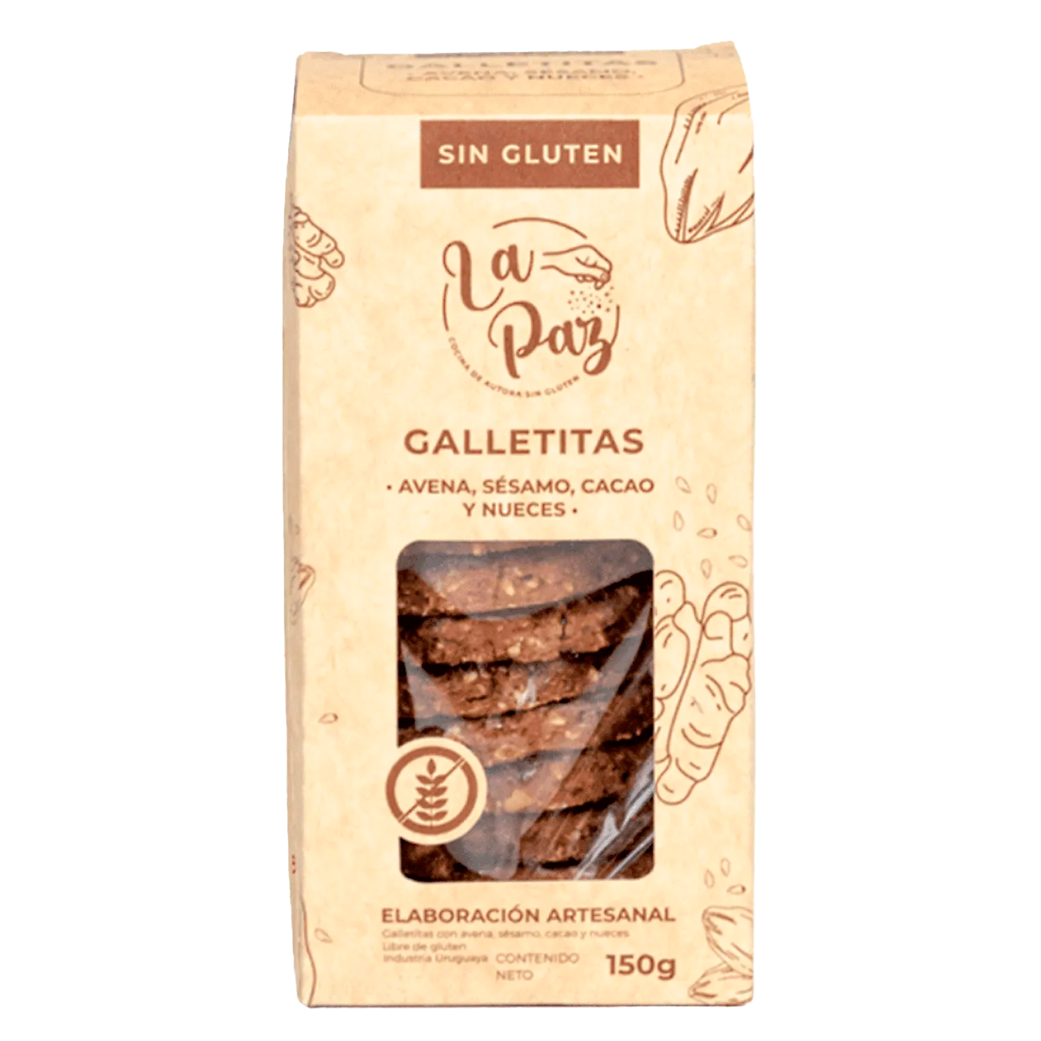 Galletitas Avena/Cacao/Nuez