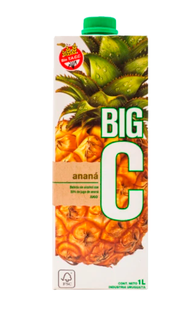 Jugo Big C-Ananá 1Lt
