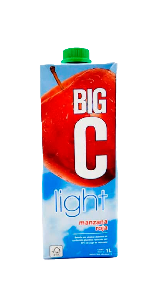 Jugo Big C-Manzana Light 1Lt