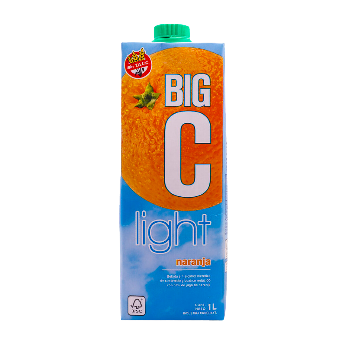 Jugo Big C-Naranja Light 1Lt