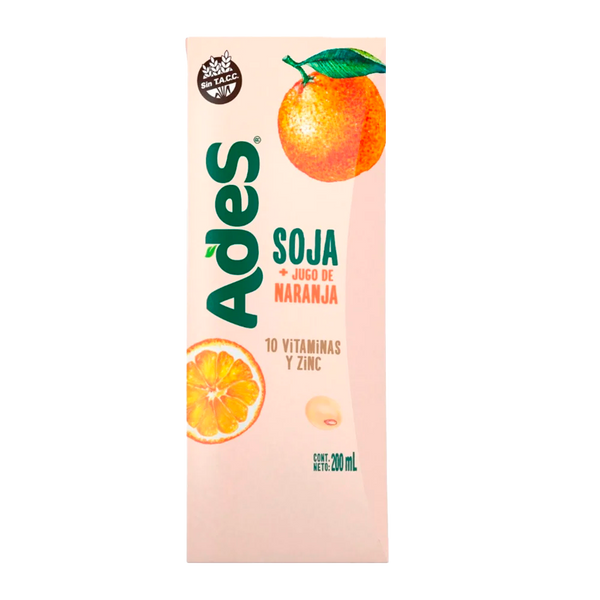 Jugo Ades Naranja 200 ml