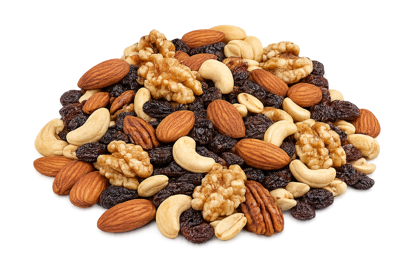 Mix Frutos Secos Con Pasas