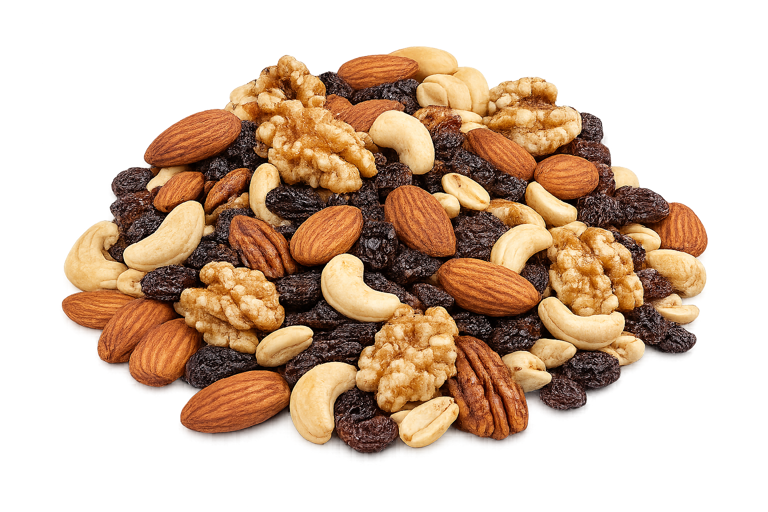 Mix Frutos Secos Con Pasas