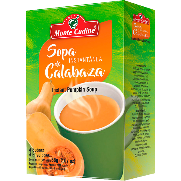 Sopa Inst. Calabaza X4