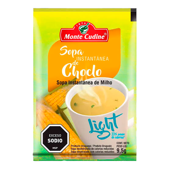 Sopa Inst. Light Choclo Monte Cudine