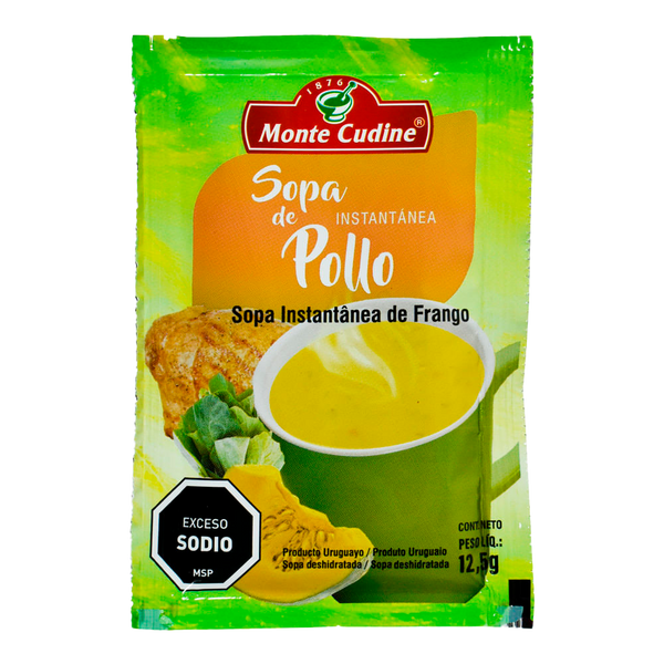 Sopa Inst. Pollo Monte Cudine