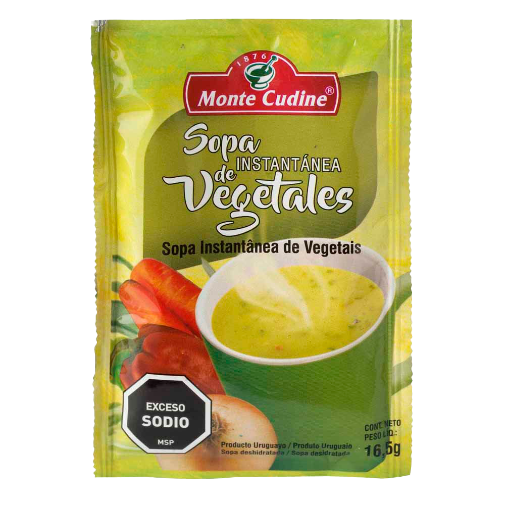 Sopa Inst. Vegetales Monte Cudine