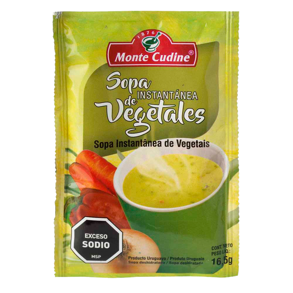 Sopa Inst. Vegetales Monte Cudine